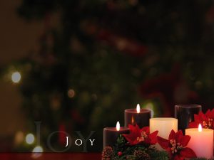 Christmas Candles 3 Joy Christmas Candles 3 Joy